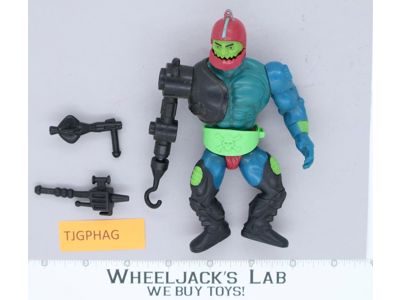 Trap Jaw 100% Complete Masters of the Universe He-Man MOTU 1983 Mattel Figure