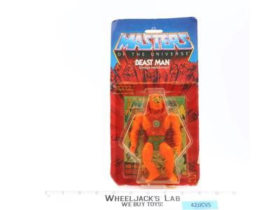 Beast Man Masters of the Universe MOTU 1983 Mattel Action Figure NEW MOSC SEALED