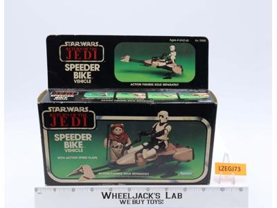 Speeder Bike Vehicle Star Wars ROTJ 1983 Kenner Vehicle NEW MISB SEALED