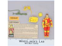 Blowtorch V1 100% Complete G.I. Joe 1984 Hasbro Vintage Action Figure