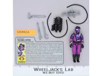 Techno-Viper V1 100% Complete G.I. Joe 1987 Hasbro Vintage Action Figure