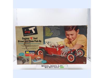 #PC78 1098 The Big T Custom Ford 1962 Monogram 1:8 Model Kit NEW