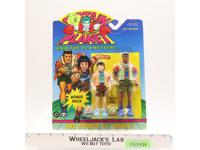 Ma-Ti and Kwame Bonus Pack Captain Planet 1991 Tiger Toys NEW MOSC SEALED