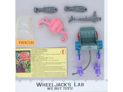 Krang 100% Complete Teenage Mutant Ninja Turtles TMNT Playmates 1989 Vintage