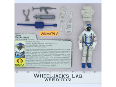 Snow Serpent V1 100% Complete G.I. Joe 1985 Hasbro Vintage Action Figure