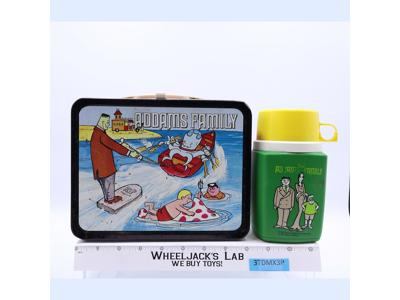 Addams Family #2 Metal Lunch Box 1974 King-Seeley Vintage w/ THERMOS