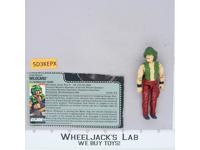 Wild Card V1 100% Complete 1988 G.I. Joe Hasbro Vintage Action Figure