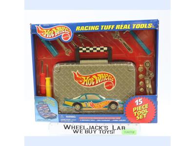 Racing Tuff Real Tool 15Pc Set Hot Wheels 1998 Mattel NEW SEALED