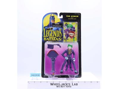 The Joker W/Snapping Jaw Batman Legends Of Batman 1994 Kenner Vintage NEW MOSC