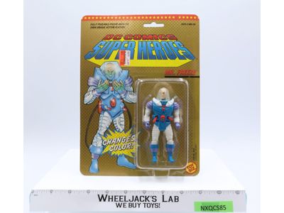 Mr. Freeze CHANGES COLOR DC Comics Super Heroes 1989 Toy Biz Figure NEW MOSC
