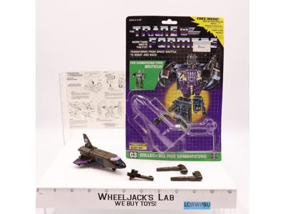 Blast Off 100% Complete W/CARDBACK & BUBBLE 1986 G1 Transformers Vintage Figure