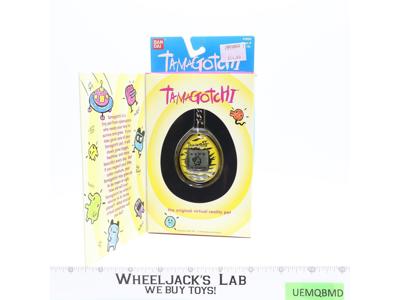 #1800 Yellow/Black Tiger Tamagotchi 1997 Bandai Virtual Reality Pet NEW SEALED