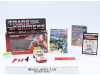 Red Alert 100% Complete Boxed 1985 Vintage Hasbro Action Figure G1 Transformers