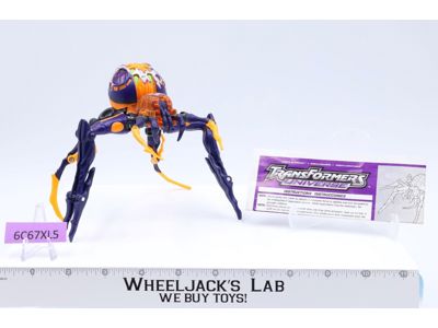 Blackarachnia 100% Complete Transformers Universe 2003 Hasbro Action Figure