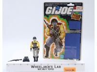 Python Crimson Guard V2 Complete W/ Cardback 1989 G.I. Joe Hasbro Vintage Figure
