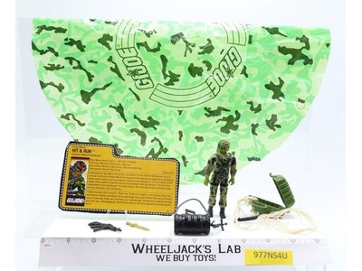 Hit & Run 100% Complete W/Gold Filecard Target Exclusive GI Joe 1988 Vintage