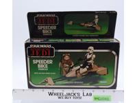 Speeder Bike 100% Complete W/Box Star Wars ROTJ 1983 Kenner Vehicle MINT