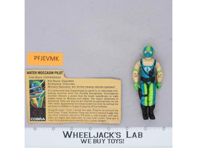 Copperhead V1 100% Complete G.I. Joe 1984 Hasbro Vintage Action Figure