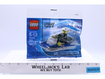 #30002 Police Patrol Boat 2010 Lego City Polybag NEW SEALED