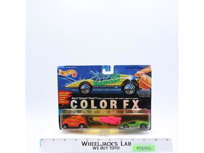 Baja Bug & Aeroflash Show Cars Hot Wheels Color FX 1993 Mattel NEW SEALED