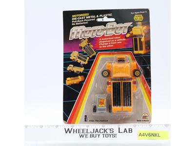 Dump Truck Moto-Bot 1984 Intex Vintage Action Figure NEW MOSC SEALED