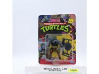 Rocksteady Teenage Mutant Ninja Turtles TMNT 1988 MOSC 10 BACK UNPUNCHED