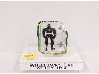 Black Ninja Ranger 100% Complete Power Rangers 1995 Bandai Action Figure