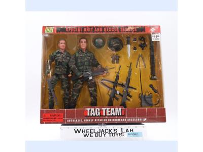 Power Team Elite Tag Team Special Unit and Rescue 12" Action Figure MISB