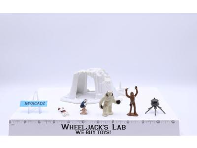 Hoth Wampa Cave 100% Complete Star Wars 1982 Kenner MICRO COLLECTION Playset