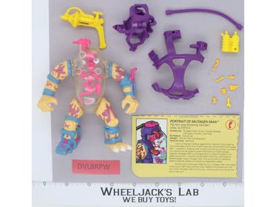 Mutagen Man 100% Complete Teenage Mutant Ninja Turtles TMNT Playmates 1990