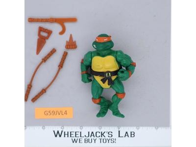 Michaelangelo SOFT HEAD Teenage Mutant Ninja Turtles TMNT 1988 Playmates Vintage