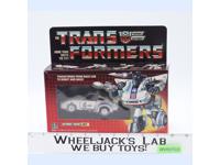 Jazz 100% Complete W/BOX & INSERT 1984 Vintage Hasbro G1 Transformers Figure