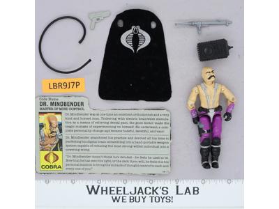 Dr. Mindbender V1 100% Complete G.I. Joe 1986 Hasbro Vintage Action Figure