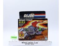 Road Toad B.R.V. 100% Complete GI Joe 1987 Hasbro Action Figure Vehicle NEW MIB