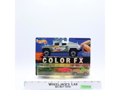 Command Tank & Roll Patrol Military Machines Hot Wheels Color FX NEW SEALED