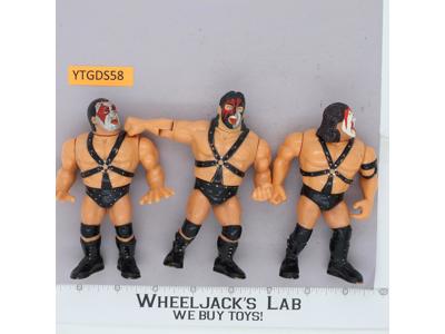Demolition Ax, Smash, & Crush WWF WWE Wrestling Hasbro 1990 Vintage Action