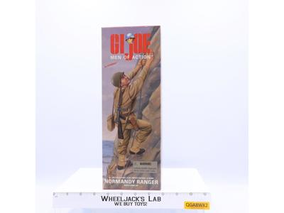 Normandy Ranger Red Hair 12" GI Joe Men of Action 1998 Hasbro SEALED w/open Box