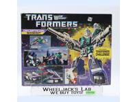 Sixshot 100% Complete W/BOX & Insert 1987 Vintage Hasbro G1 Transformers Figure