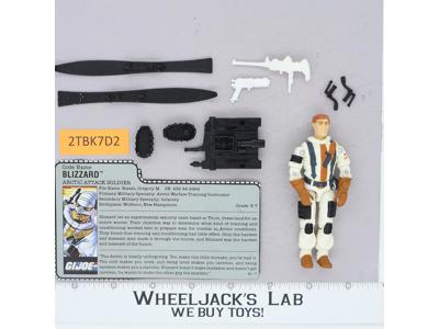 Blizzard V1 100% Complete G.I. Joe 1988 Hasbro Vintage Action Figure
