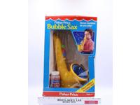 Bubble Sax Instrument 1989 Fisher Price Preschool Toy NEW