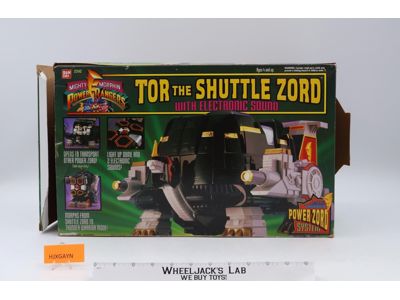 Tor the Shuttle Zord 100% Complete Mighty Morphin Power Rangers 1994 Bandai