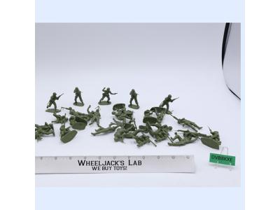 Lot of 28 American Infantrymen WWII 1/32 Scale CTS Toy Soldiers Figure Men