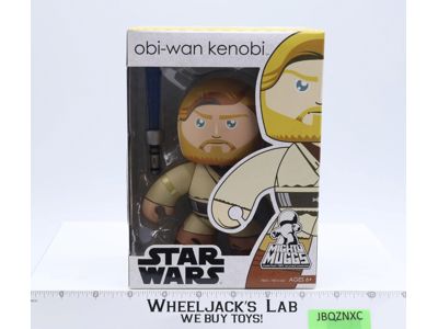 Obi-Wan Kenobi Star Wars Mighty Muggs 2007 Hasbro Action Figure NEW