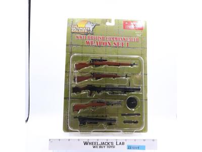 WWII British Commonwealth Weapon Set I The Ultimate Soldier 2005 NEW SEALED