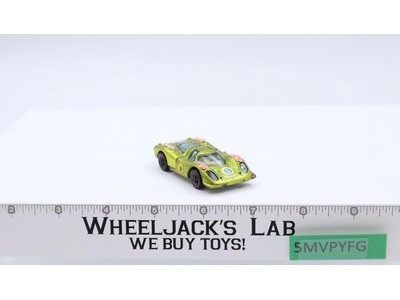Porsche 917 Yellow 1969 1970 Redline Hot Wheels Mattel Vintage RL USA