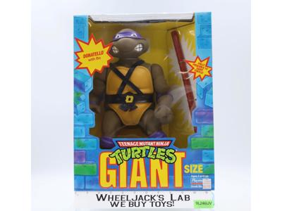 Giant Donatello Teenage Mutant Ninja Turtles 1989 Playmates NEW MISB SEALED