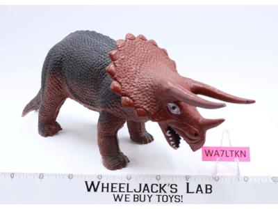 Triceratops 1985 Imperial Toys Vintage Action Figure Made in Hong Kong