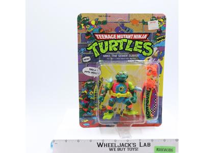Mike the Sewer Surfer Teenage Mutant Ninja Turtles TMNT Playmates UNPUNCHED MOSC