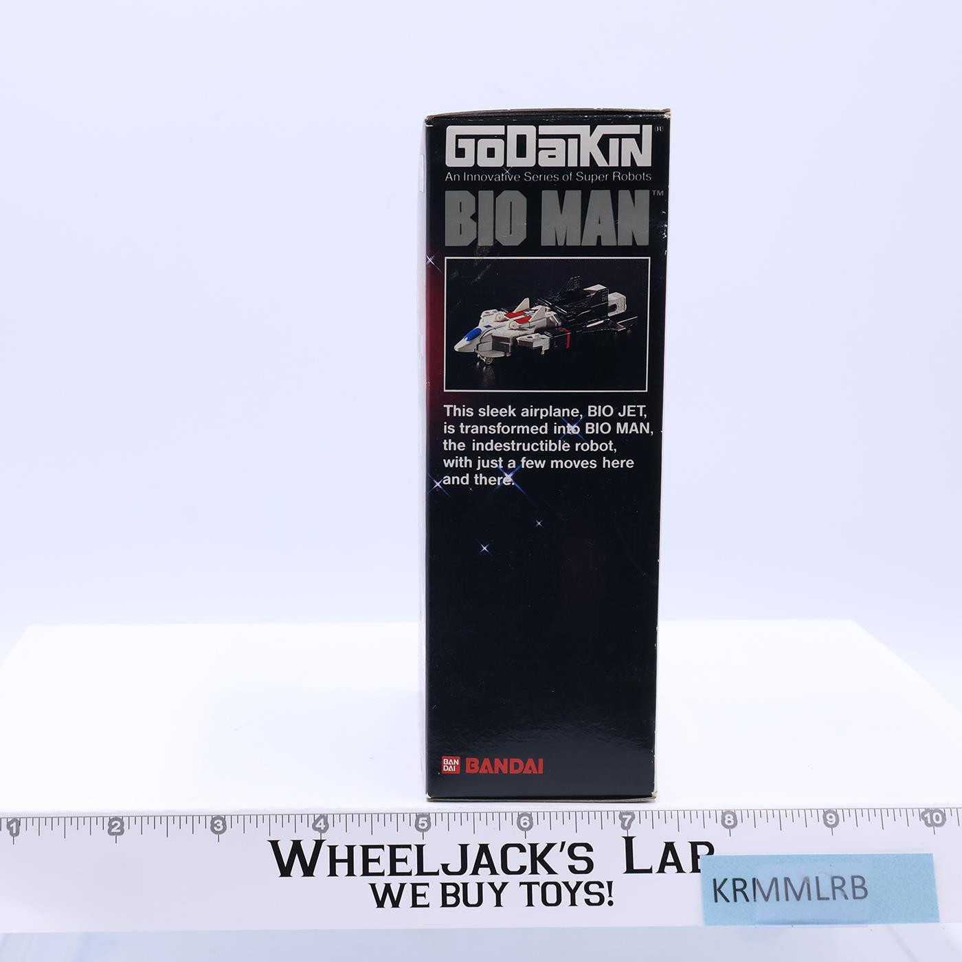 Bio Man NEW UNUSED W/ Box Godaikin 1984 Bandai Popy Chogokin 5" Action Figure