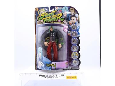 Remy Round 2 Street Fighter III 3rd Strike 8" 2000 Resaurus CAPCOM Player 1 NEW